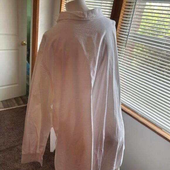 Arula For Captivating You White button down 1 pocket top, size 3X - Picture 3 of 5